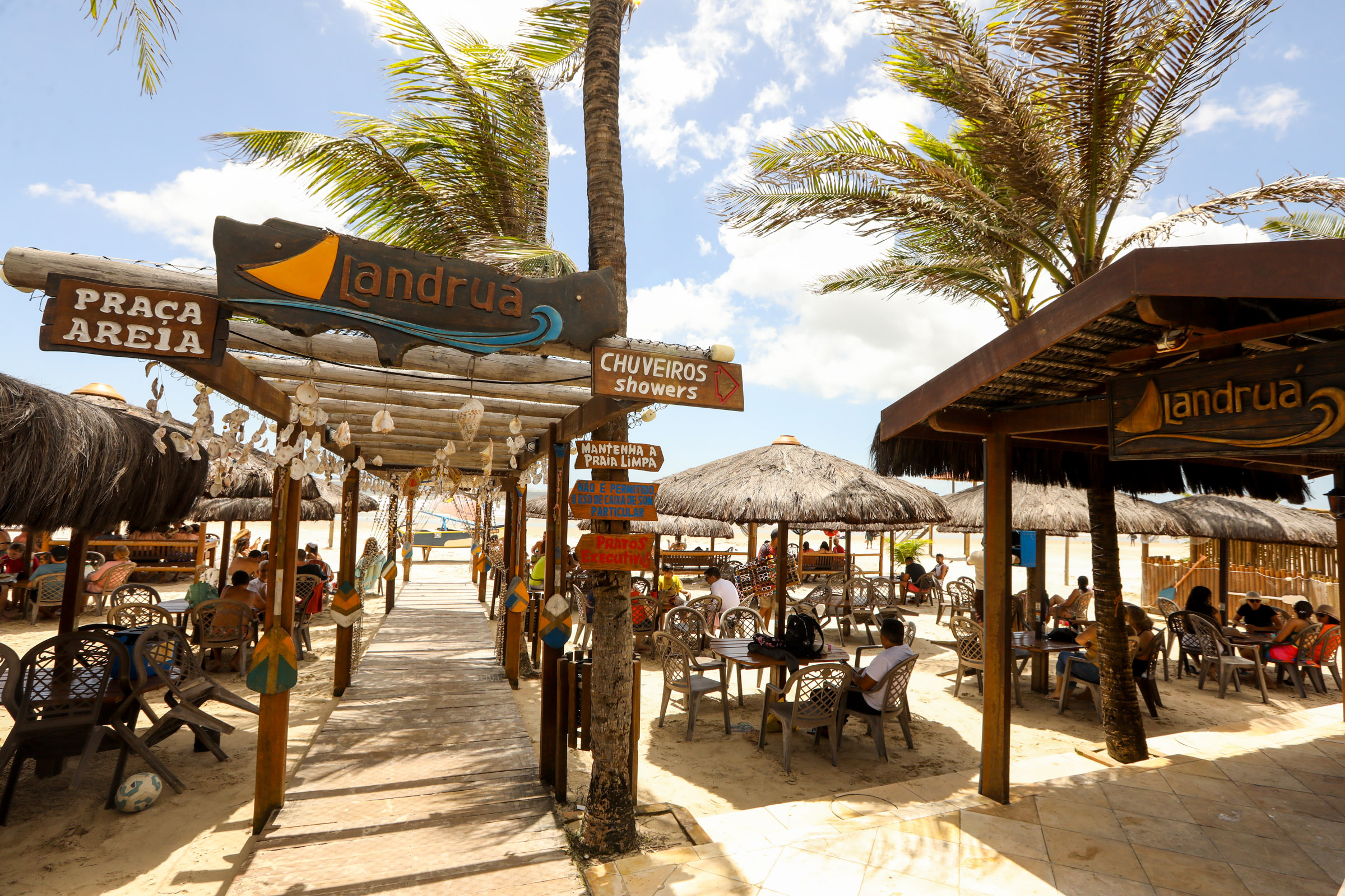 Landruá na Praia do Calhau