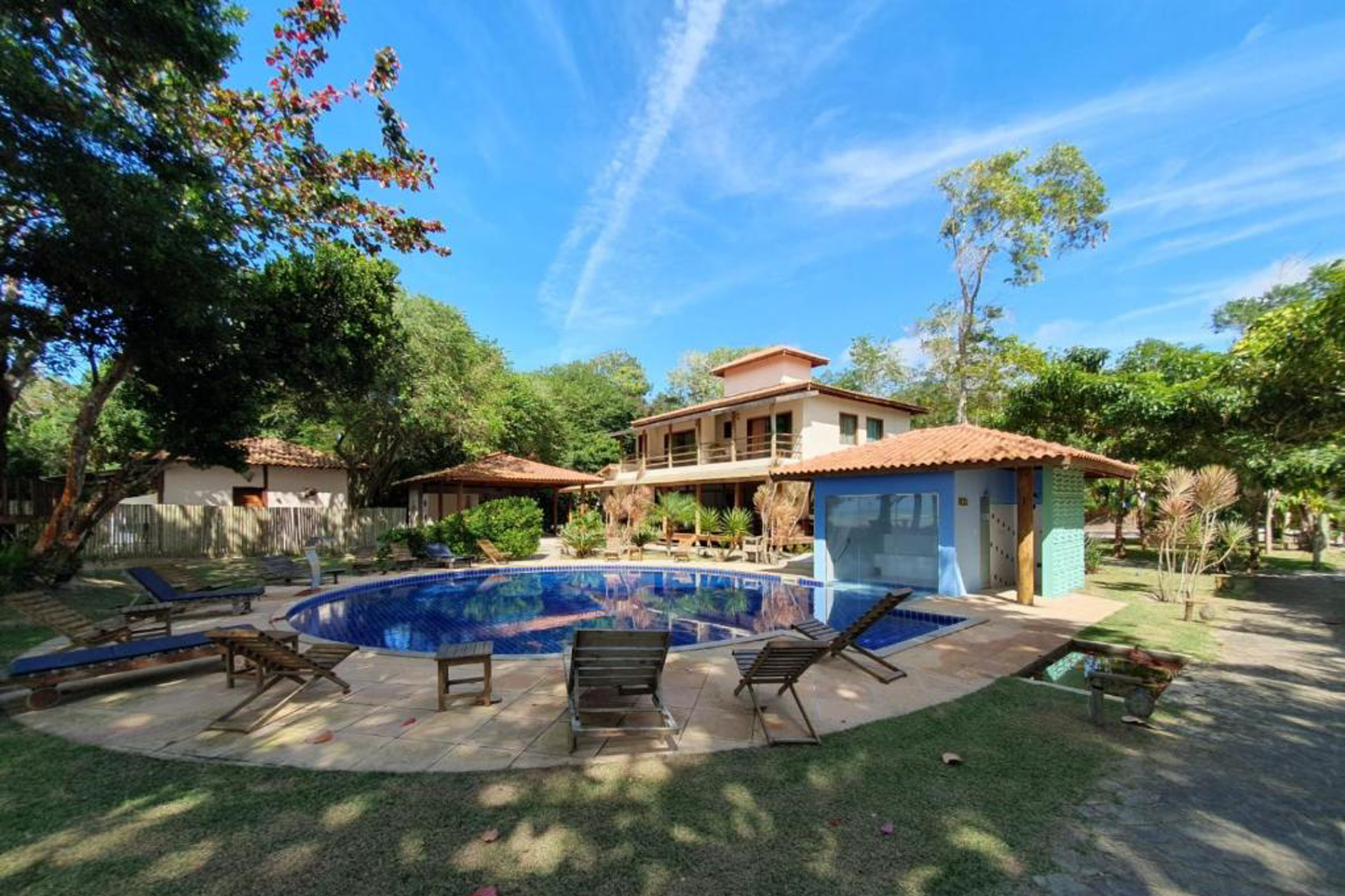 Pousada pé na areia em Cumuruxatiba