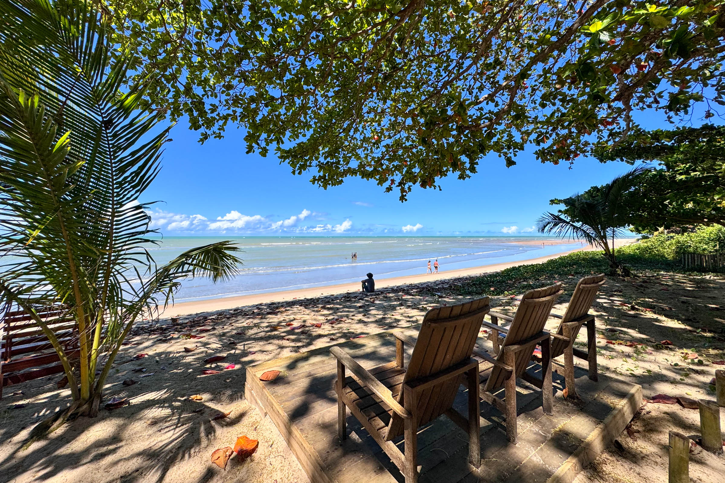 Praia do Rio do Peixe em Cumuruxatiba