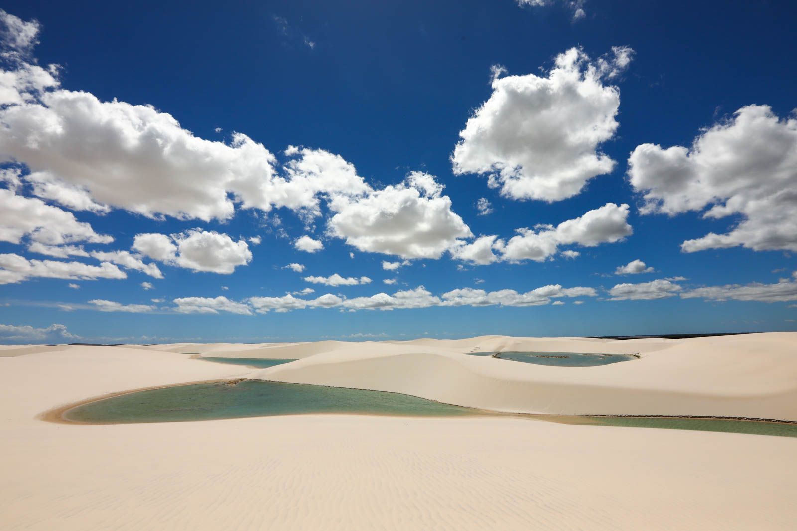Lençóis Maranhenses em agosto
